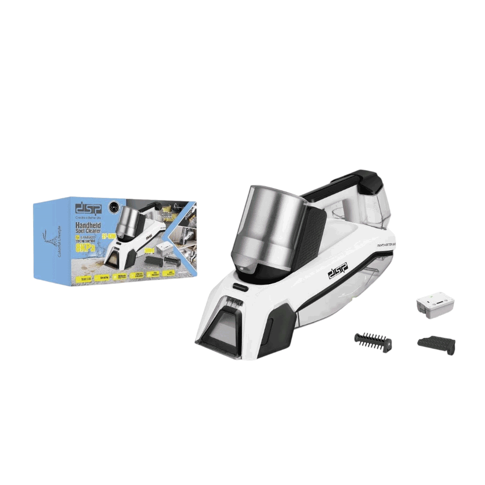 دي إس بي مكنسة غسيل محمولة سعة 800 مل قوة 57- 63 وات KD2049 - أبيض