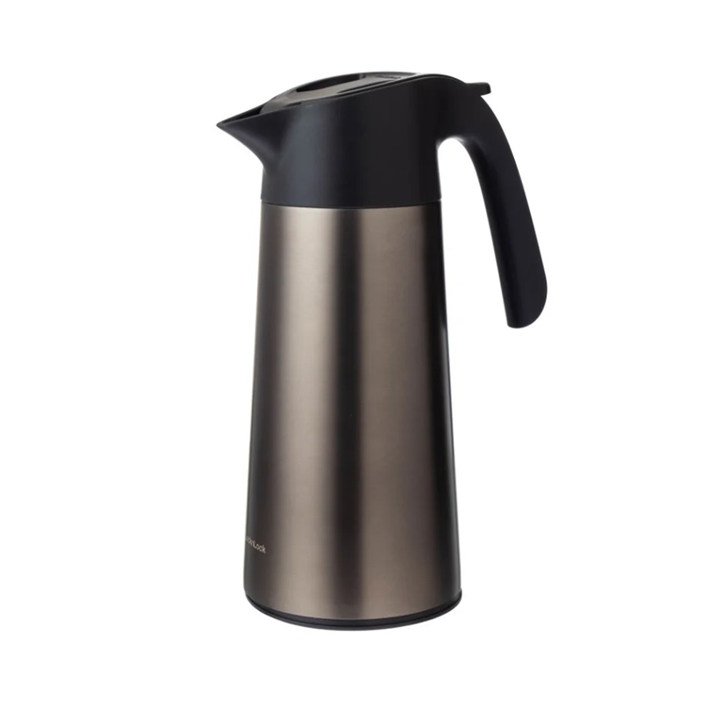 لوك اند لوك ترمس حراري ستانلس ستيل بسعة 2.2 لتر موديل_LHC1482D6RY - رمادي غامق