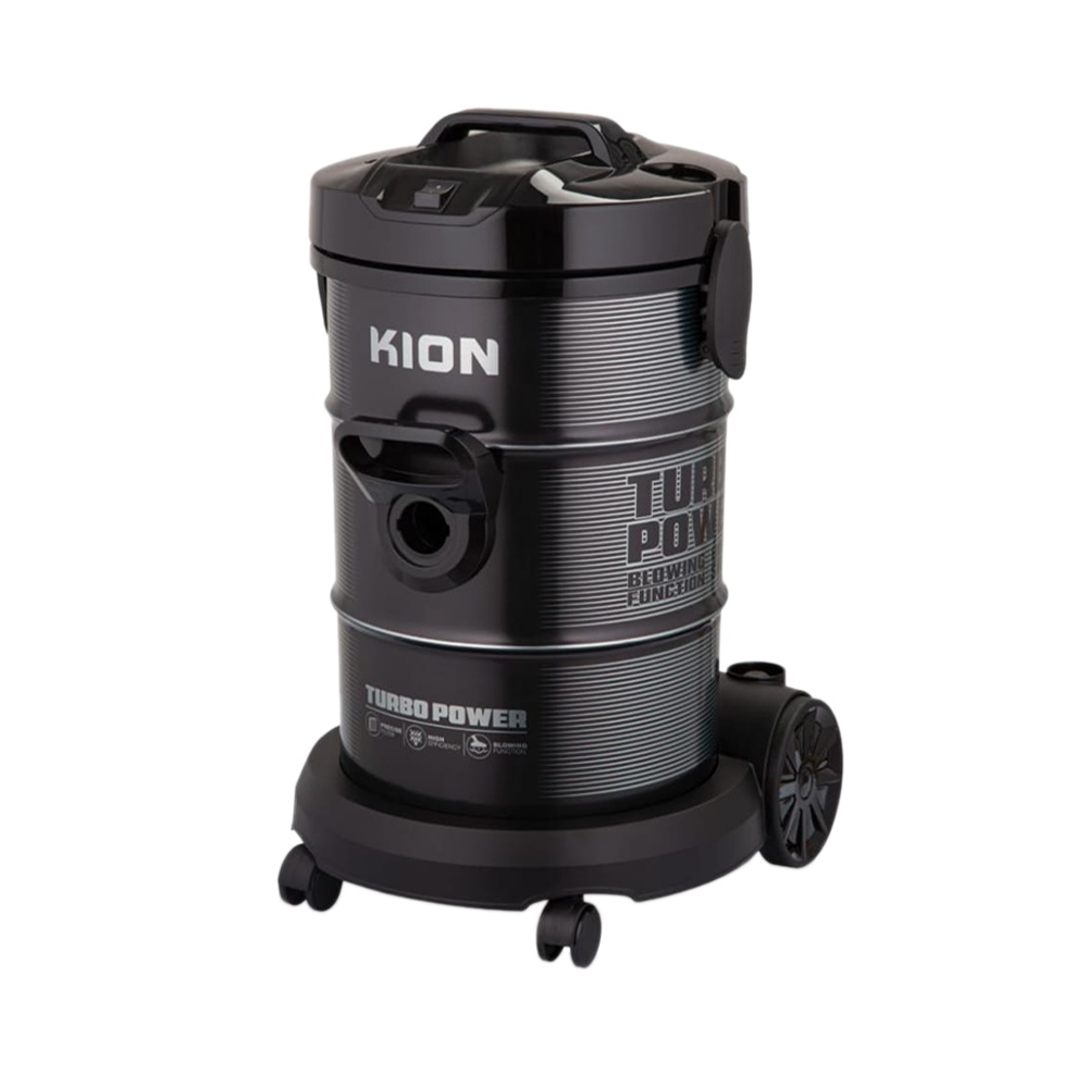 كيون مكنسة كهربائية بسعة 25 لتر وقوة 2200 وات موديل DVC /623 - أسود