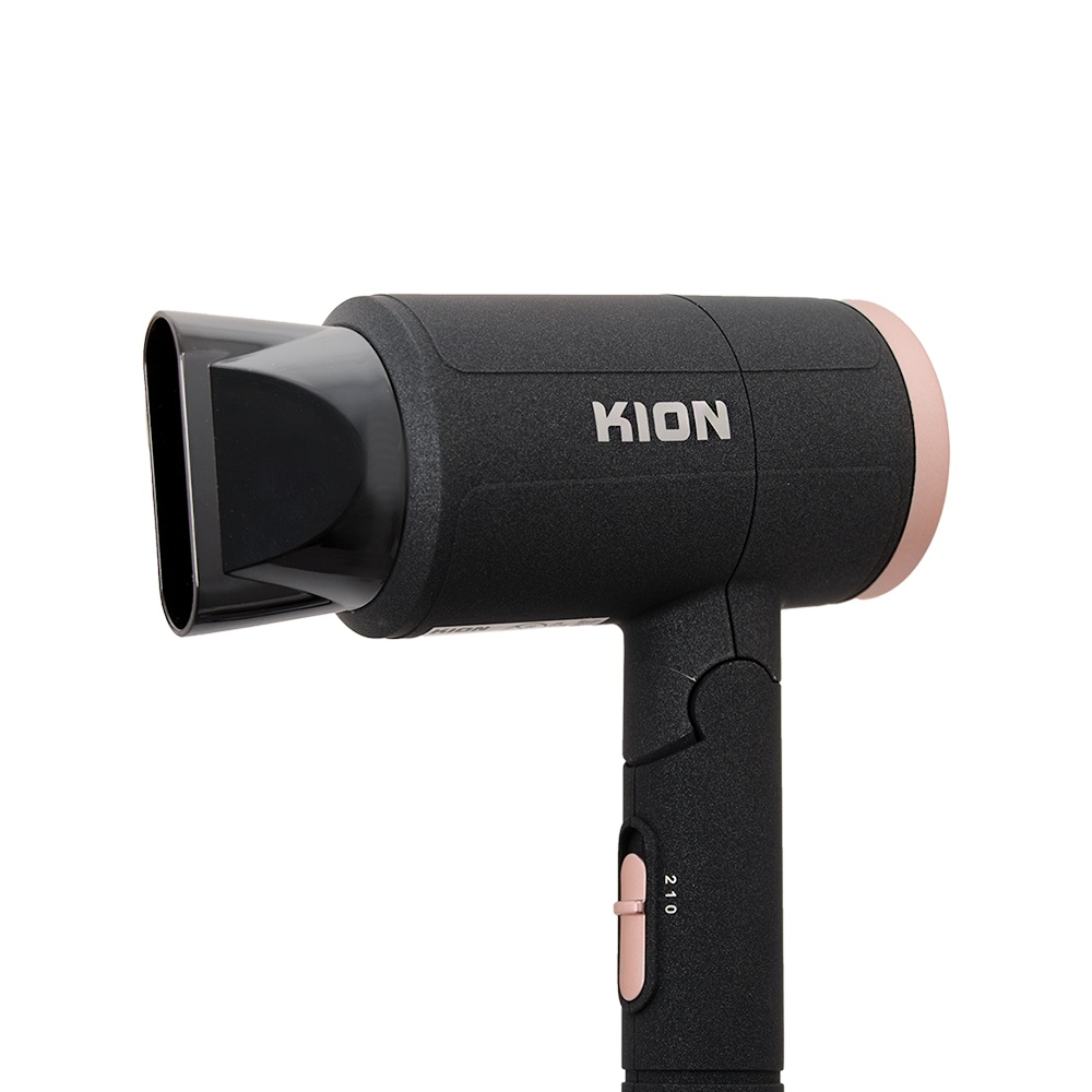 كيون مجفف شعر للرحلات بقوة 1300 وات موديل KIHDR/004 - أسود