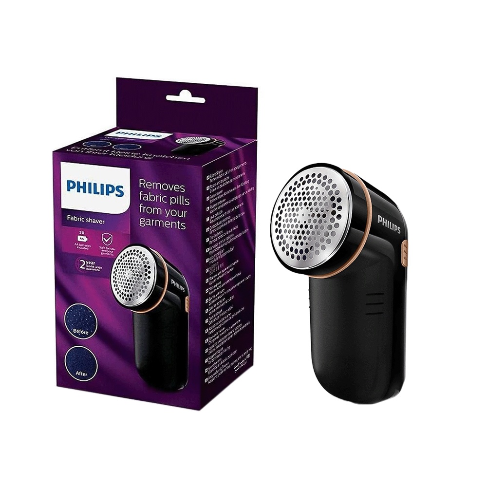 فيليبس ماكينة إزالة الوبر من الأقمشة موديل GC026/80 - أسود