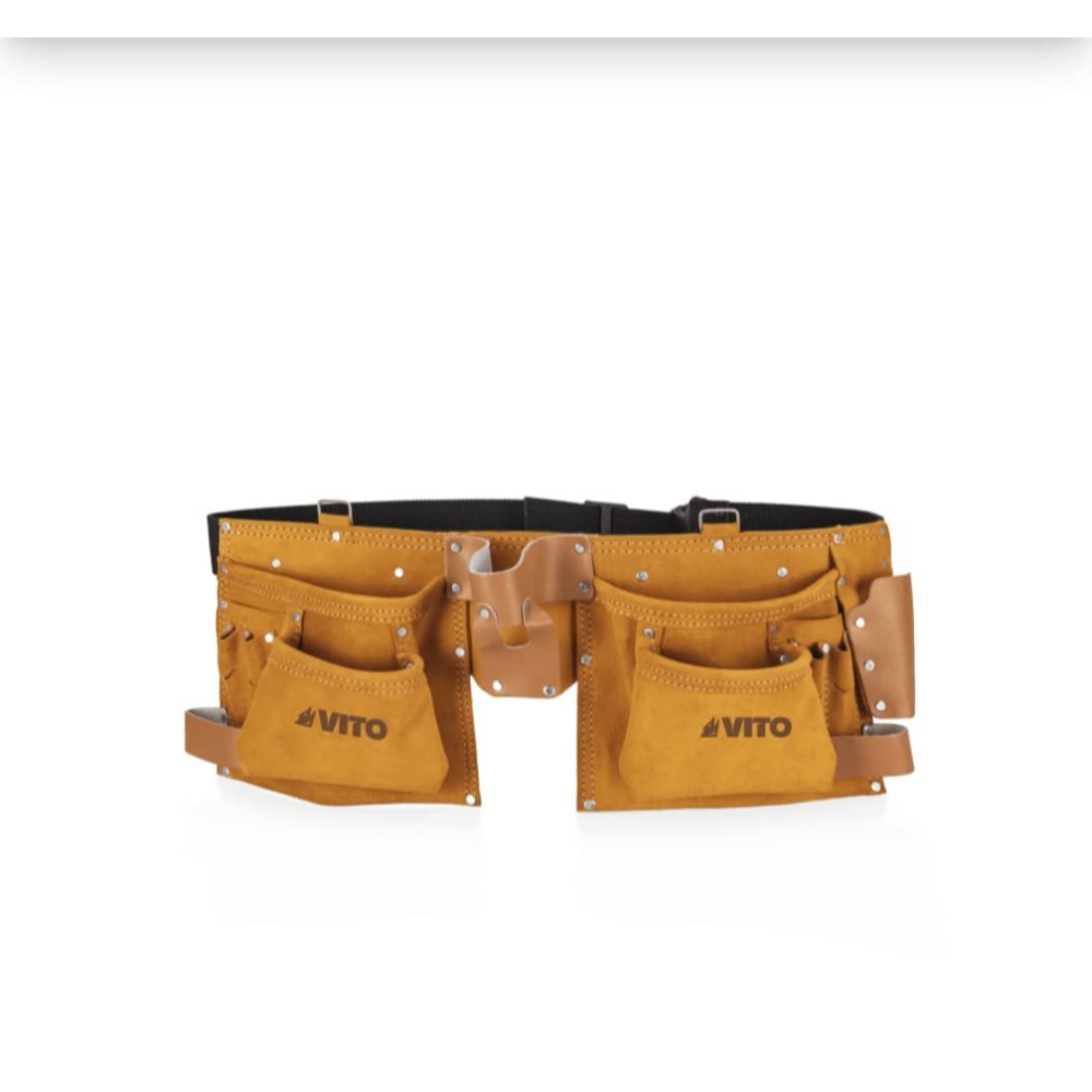 حقيبة فيتو جلد أدوات مزدوجة كبيربرتقالي