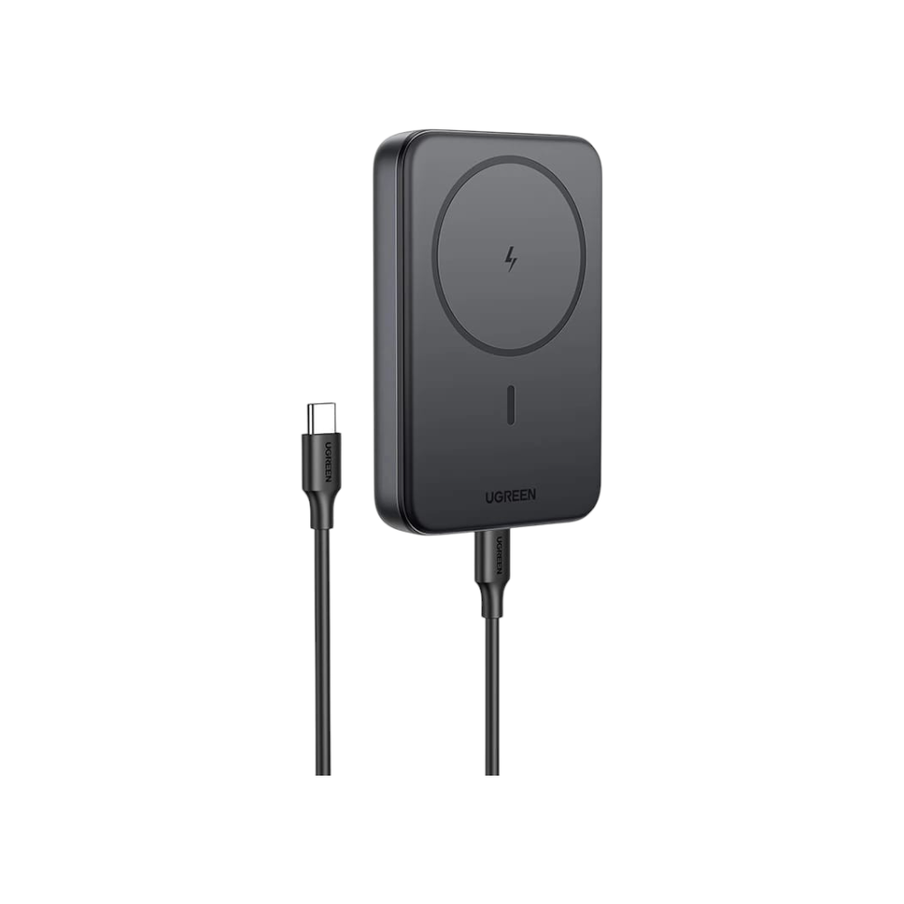 باور بانك UGREEN مغناطيسي لاسلكي MagSafe سعة 10000 مللي أمبير - شحن سريع USB-C بقوة 20 واط