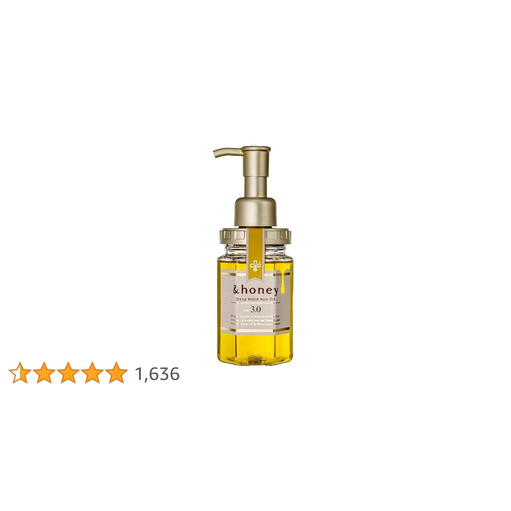 زيت شعر ديب مويست ستيب 3.0 من ييز اند هوني (لمعان رطب) 100 مل