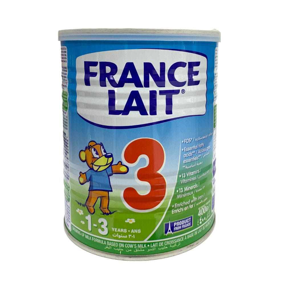 فرانس ليه حليب أطفال رقم 3 لمتابعة النمو - 400 جم 