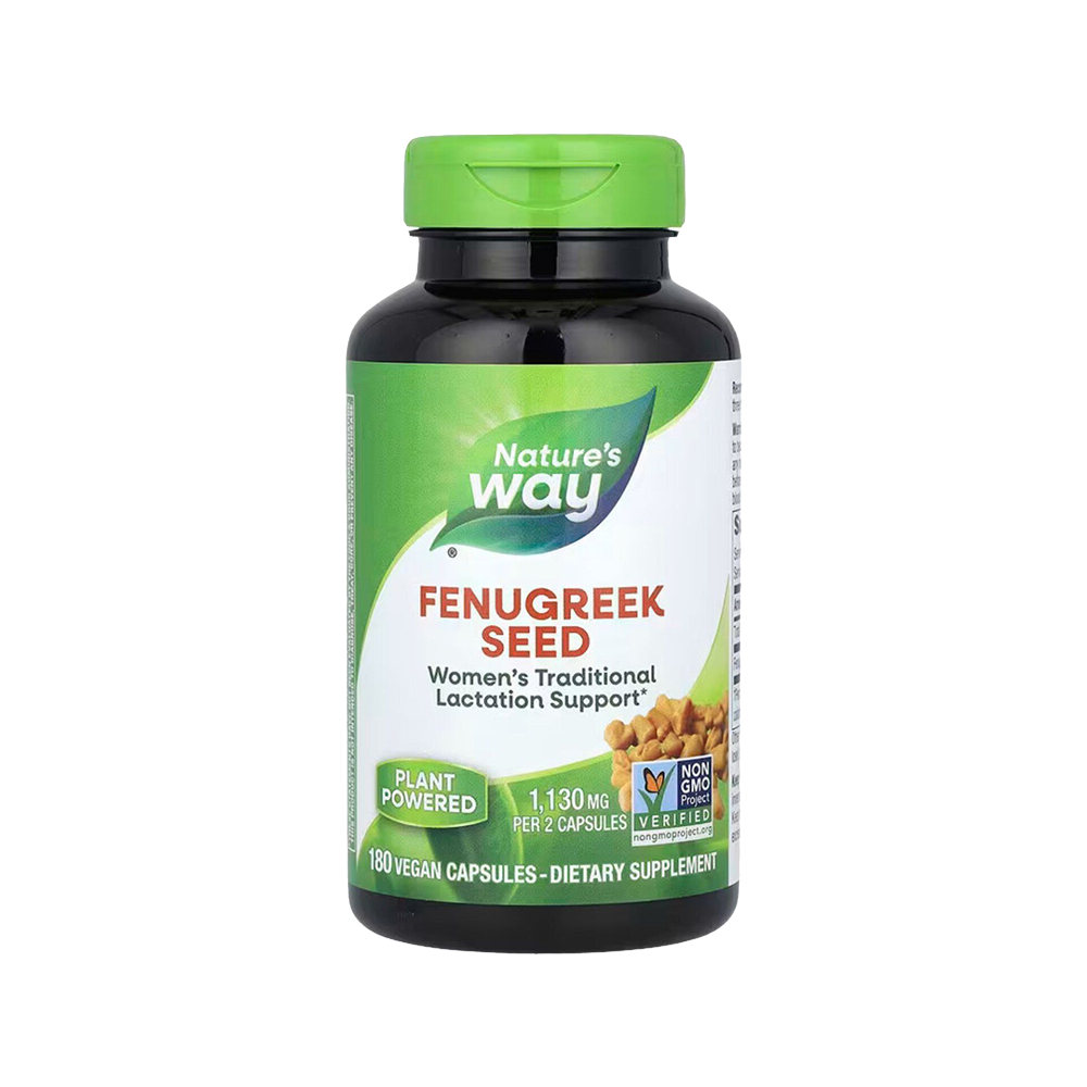 ناتشرز واي حبوب الحلبة مكمل غذائي - 180 كبسولة