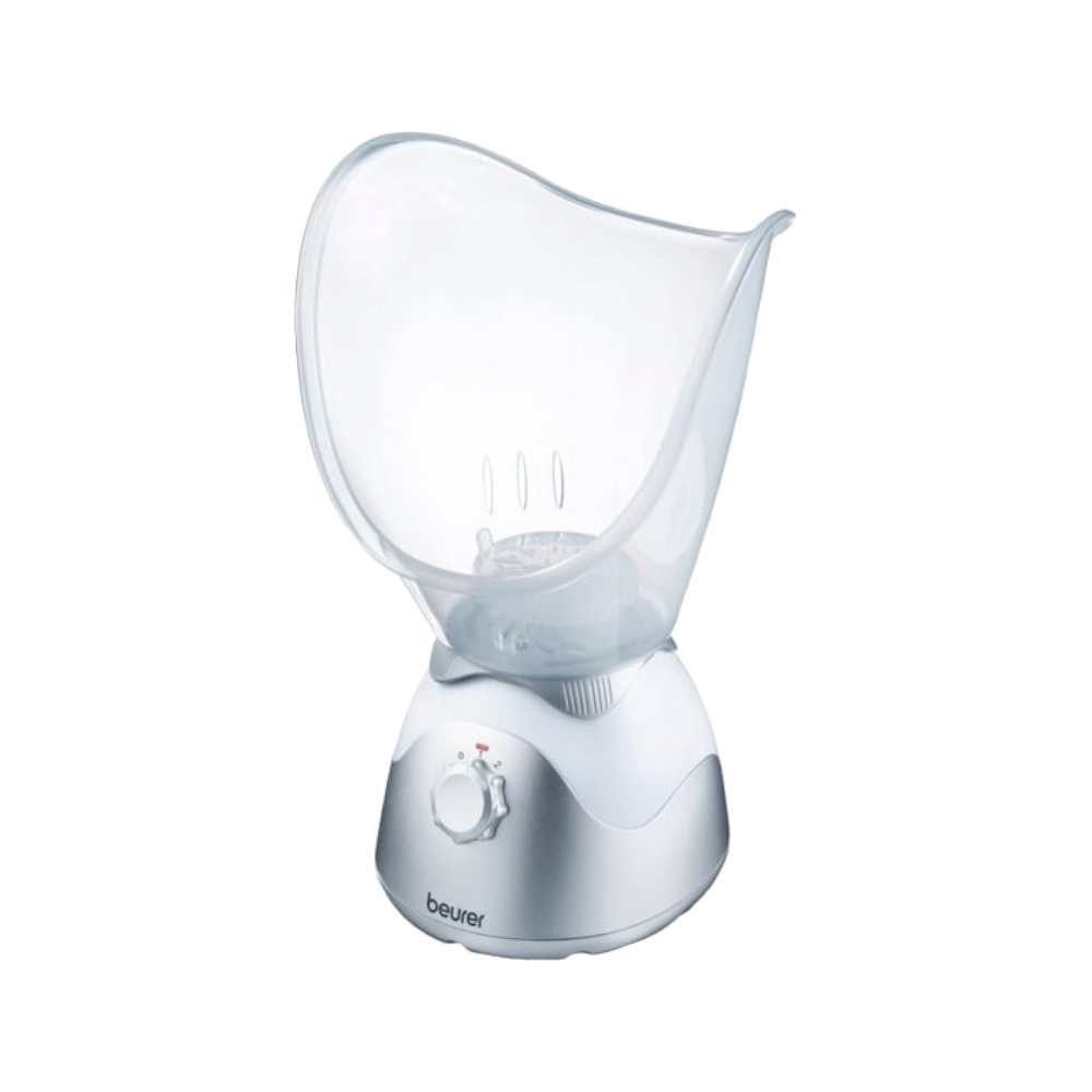 بيورير جهاز 3 في 1 للاستنشاق بالبخار والعلاج بالروائح وساونا الوجه موديل FS 50