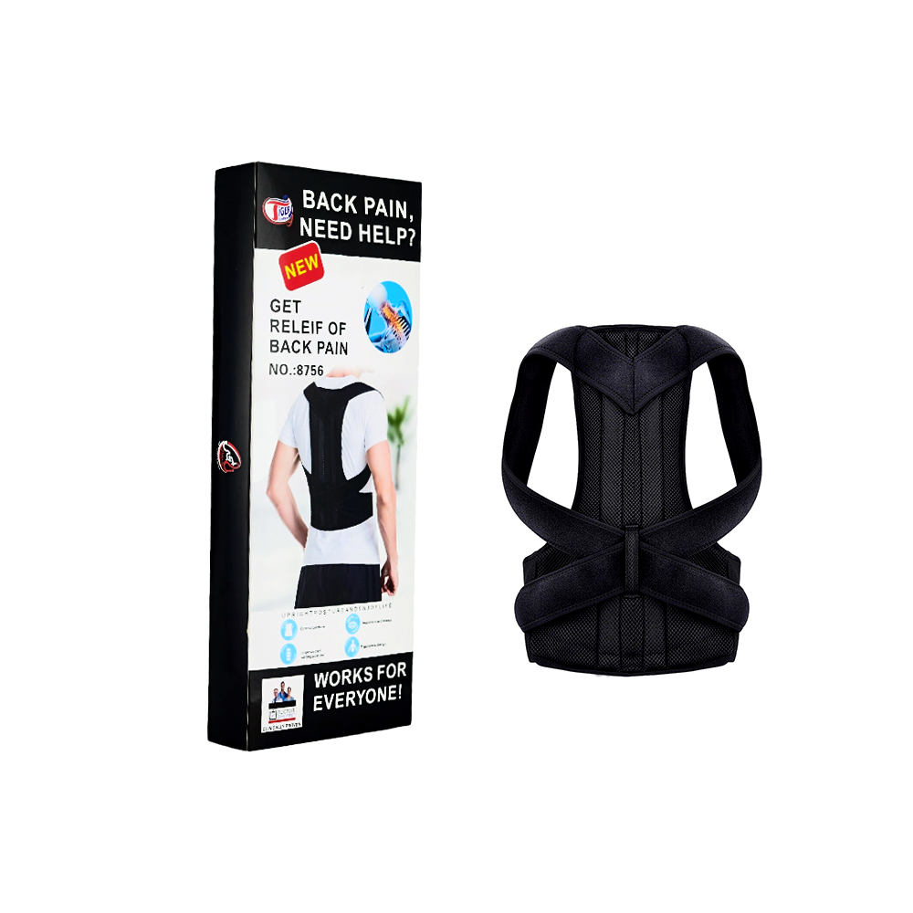 تايجر حزام طبي داعم للظهر و العمود الفقري أسود