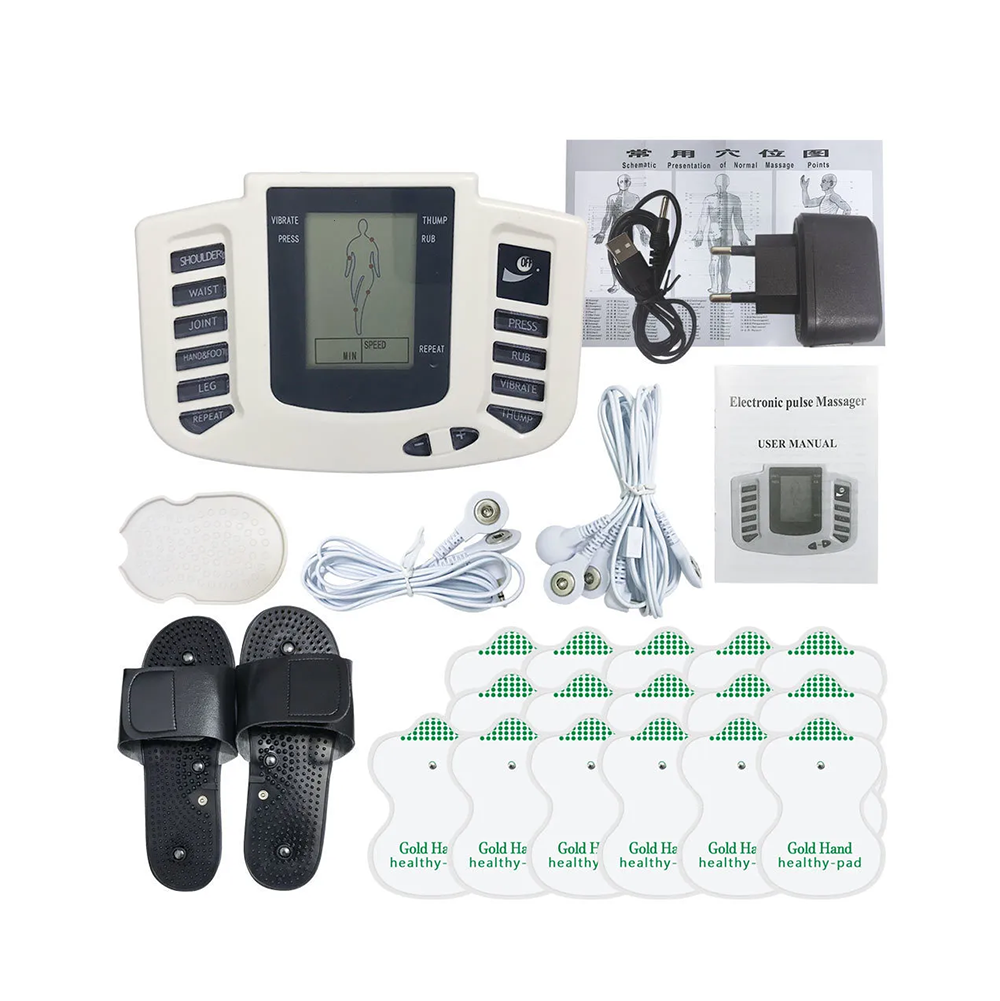 ماساجيدوور جهاز تدليك كهربائي متعدد الوظائف بجهد 3 فولت - أبيض