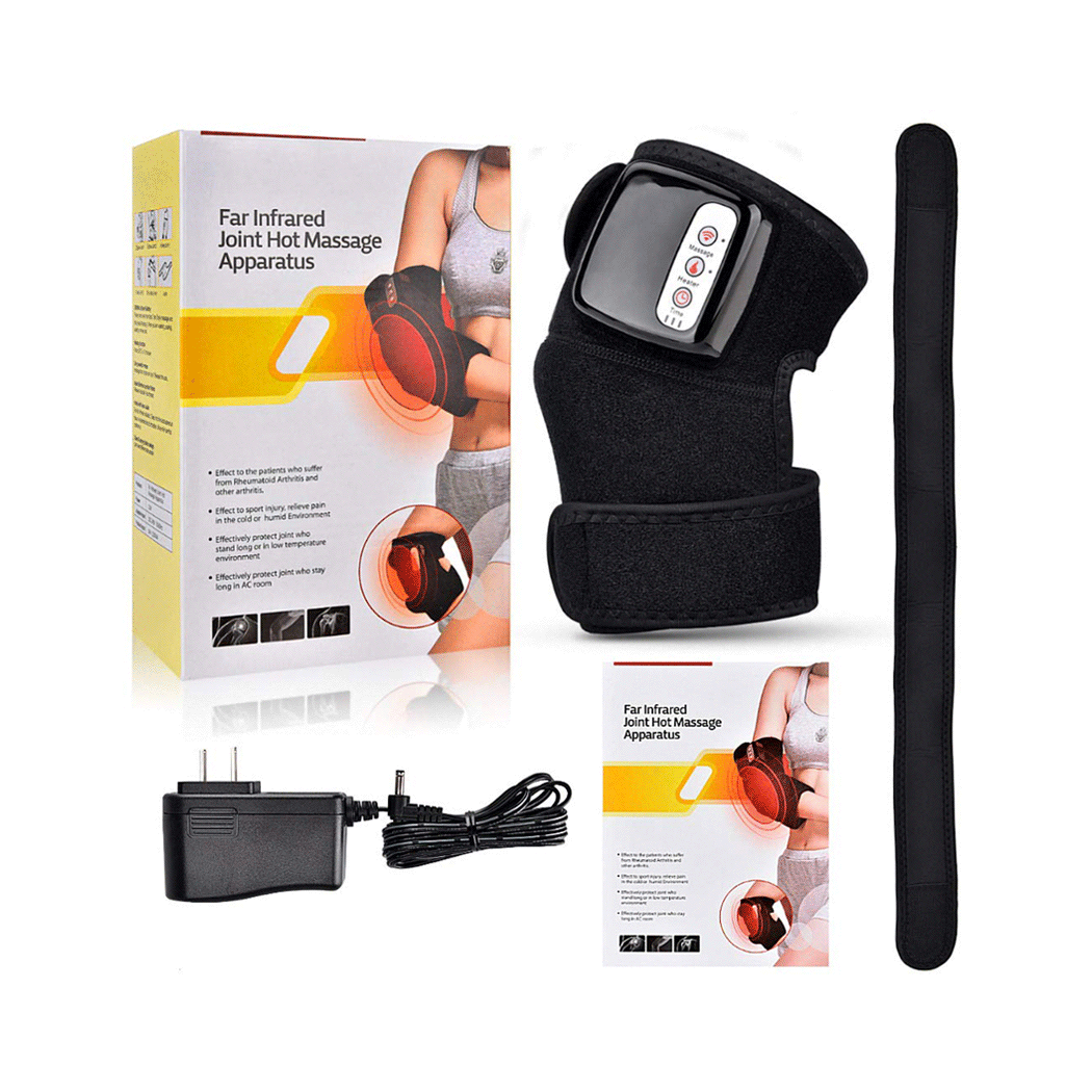 دكتور ليفران جهاز تدليك المفاصل وتخفيف آلام العضلات بقوة 12 وات - أسود