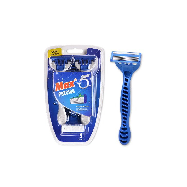 ماكس 5 بريسيزا شفرات حلاقة للبشرة الحساسة - 5 قطع 
