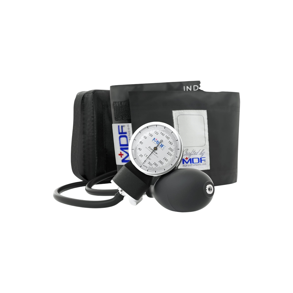 ام دي اف مقياس ضغط الدم الاحترافي كاليبرا موديل MDF808M11 - أسود