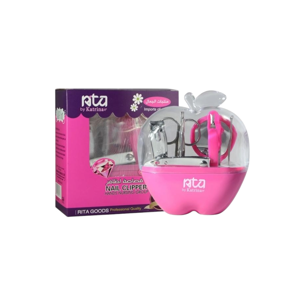 ريتا طقم قلب للعناية بالأظافر - 8 قطع