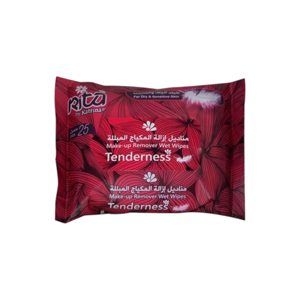 ريتا مناديل إزالة المكياج - 25 منديل