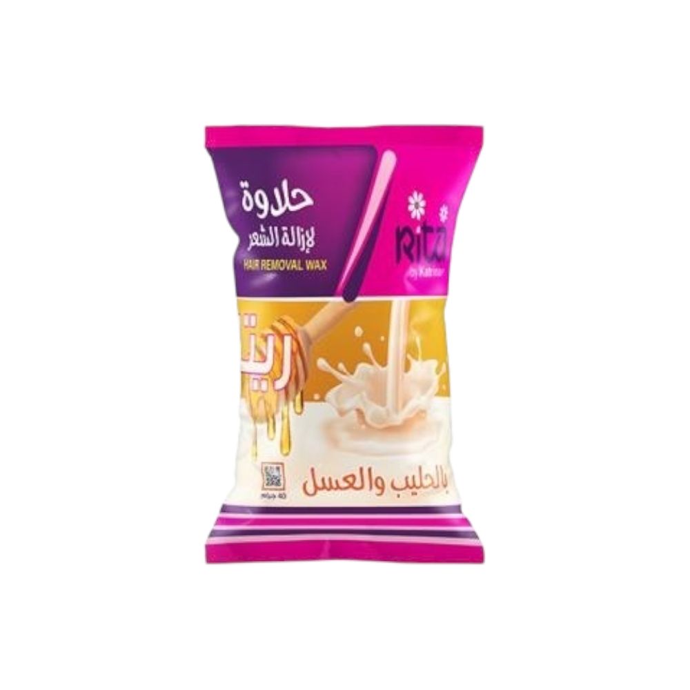 ريتا حلاوة لإزالة الشعر بالحليب والعسل سفري - 40 جم