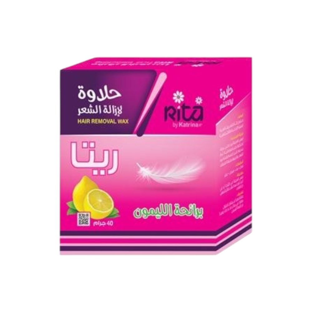 ريتا طقم حلاوة لإزالة الشعر بالليمون - 6 قطع