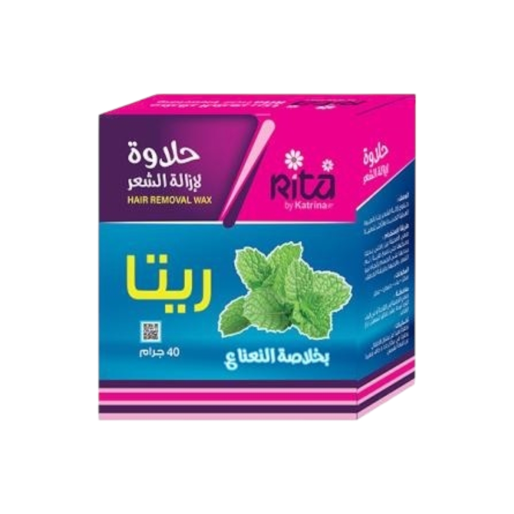 ريتا طقم حلاوة لإزالة الشعر بالنعناع - 6 قطع