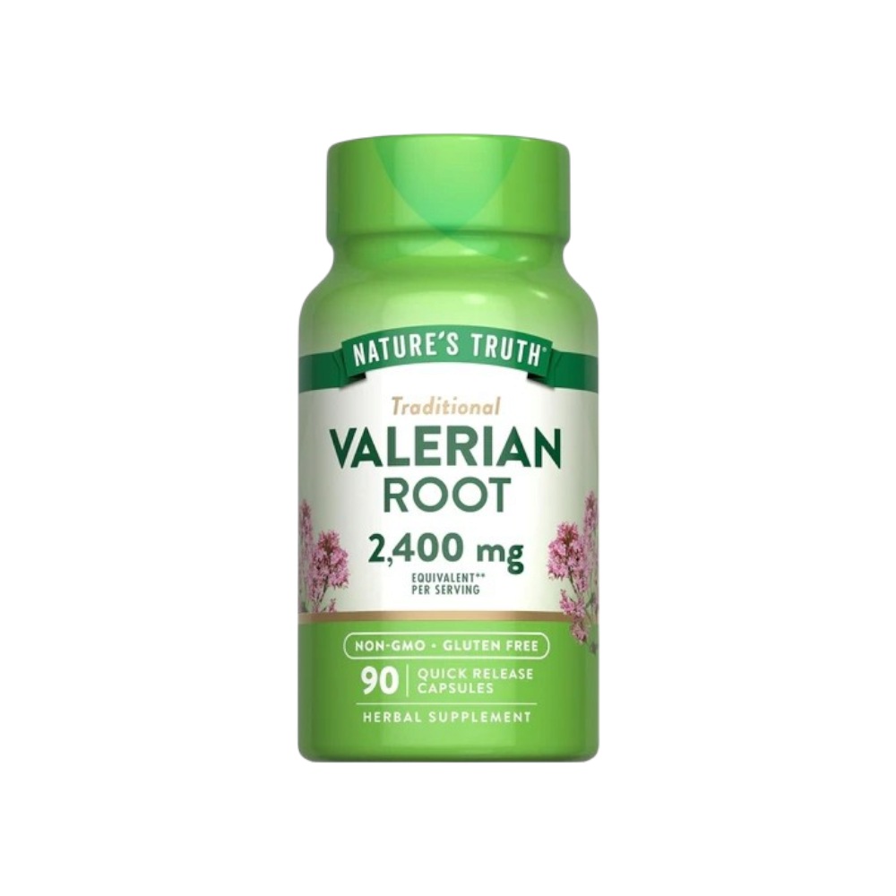 ناتشرز تروث جذر الناردين 2400 مجم مكمل غذائي مصمم لدعم الاسترخاء والنوم الجيد - 90 كبسولة