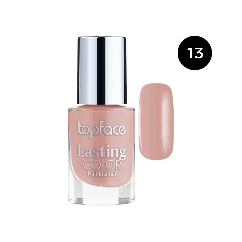 توب فيس طلاء أظافر لاستنق كولور - لحمي