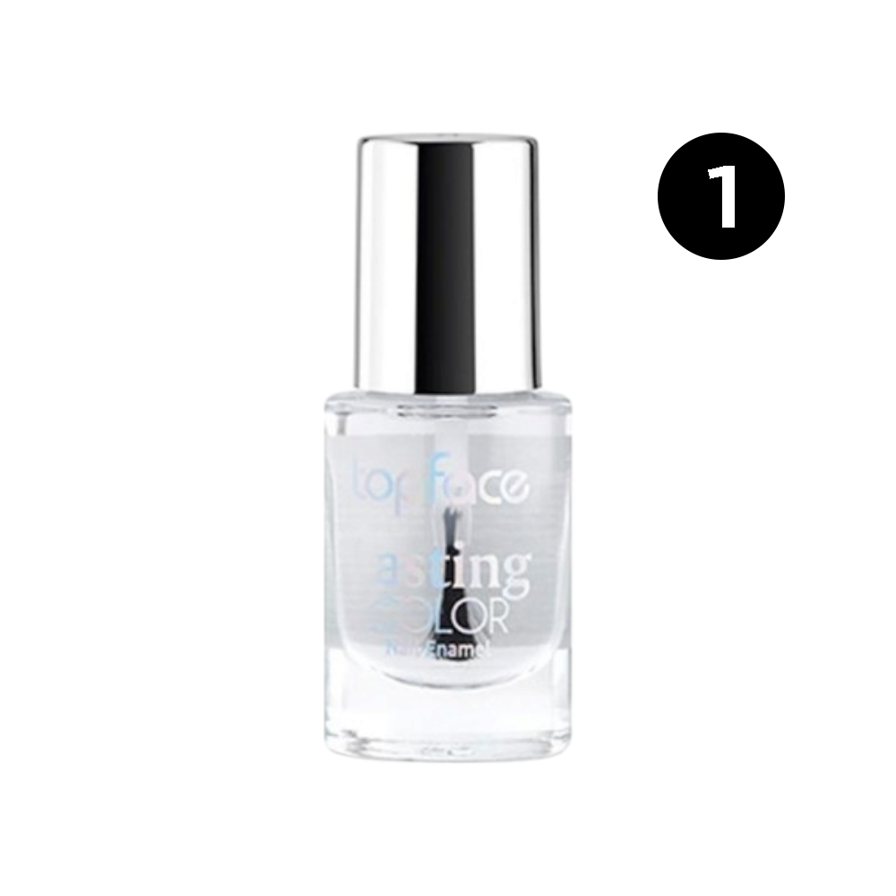 توب فيس طلاء أظافر لاستنق كولور - شفاف