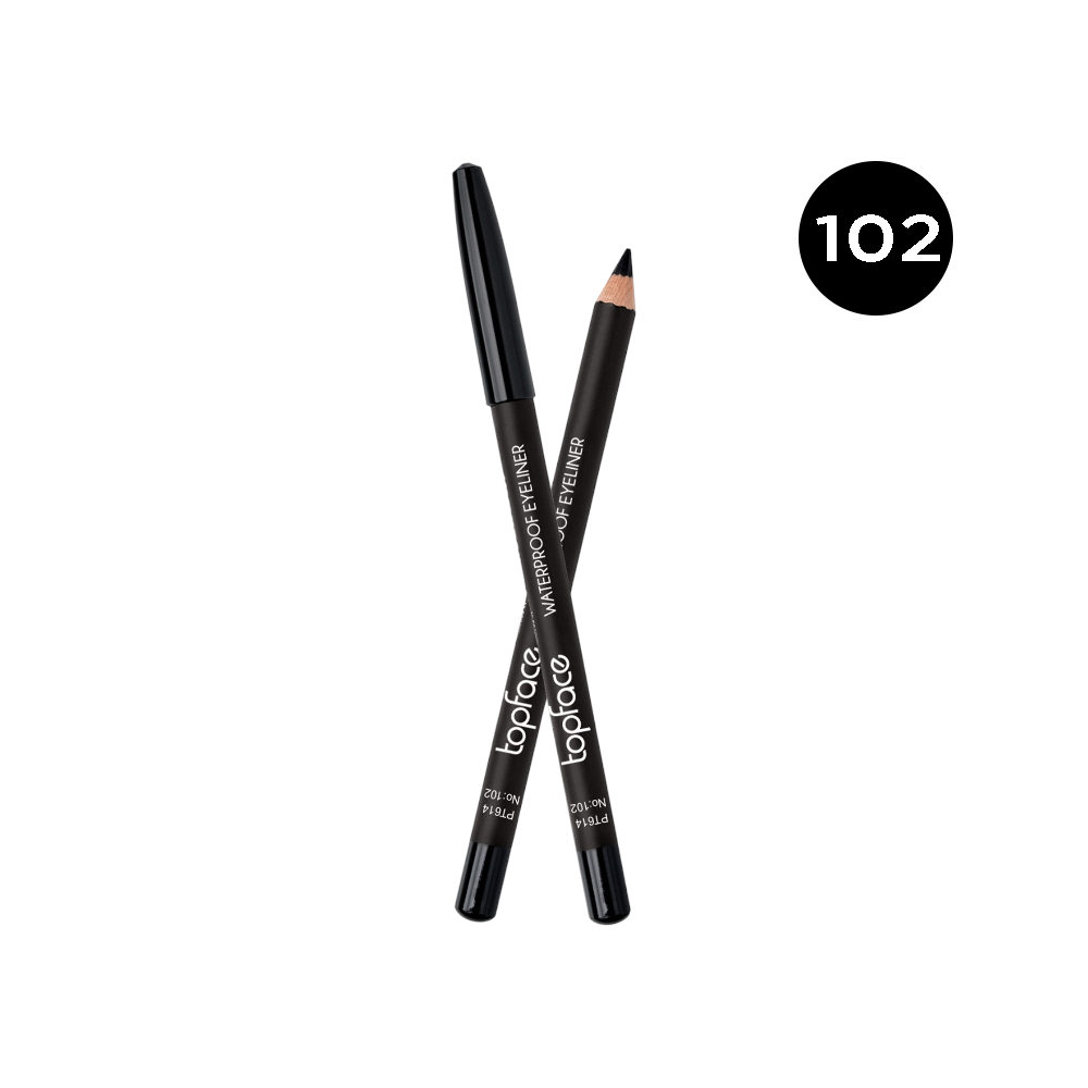 توب فيس قلم كحل محدد عيون خشبي ضد الماء