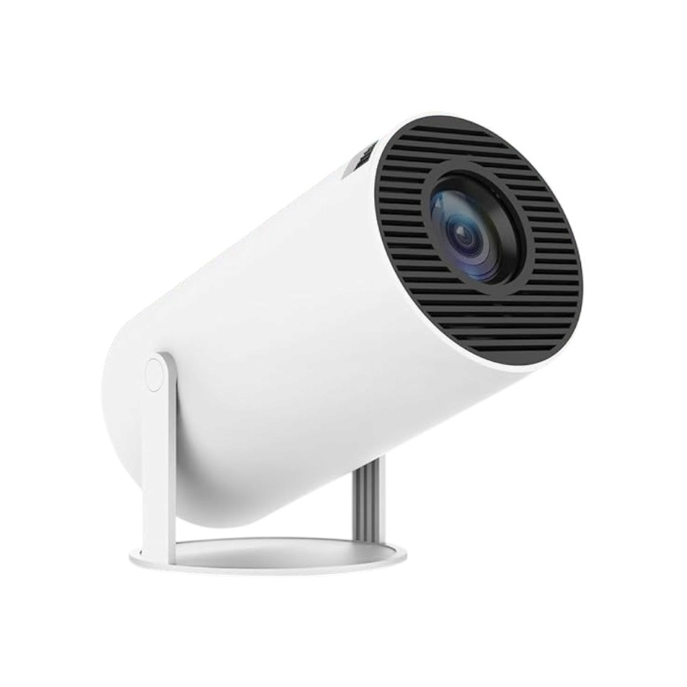 واونيست ميني بروجكتر ذكي 4K مع واي فاي موديل HY300 - أبيض