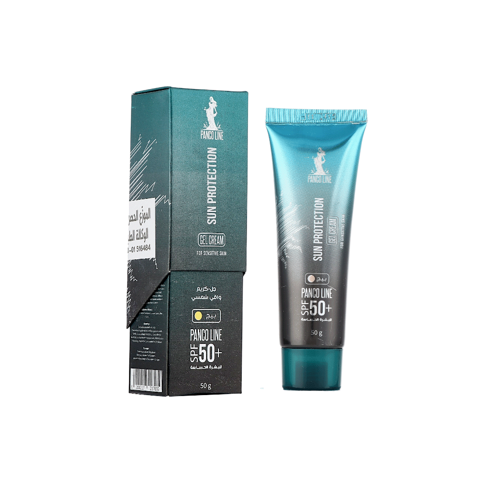 بانكو لاين جل كريم واقي شمس SPF 50+ للبشرة الحساسة - 50 جم