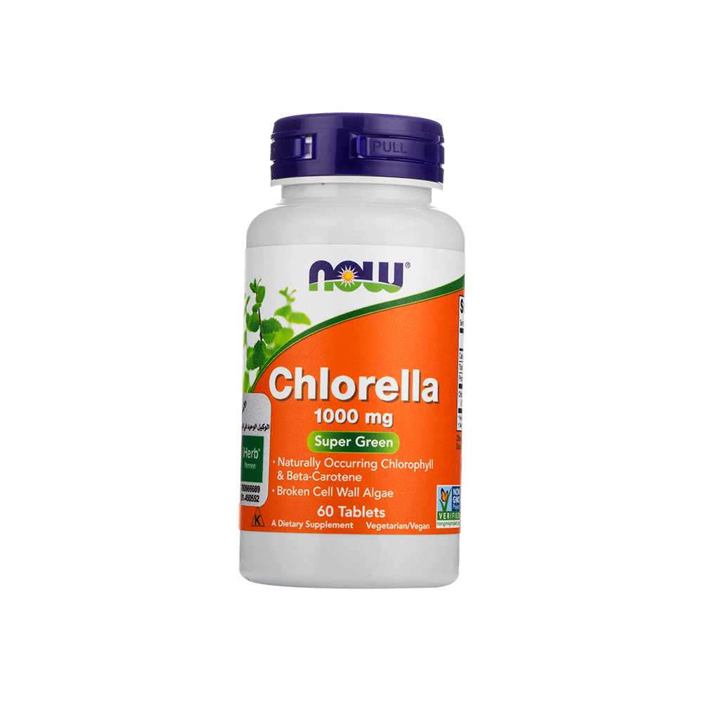 ناو مكمل غذائي كلوريلا 1000 ملجم للجهاز الهضمي- 60 قرص
