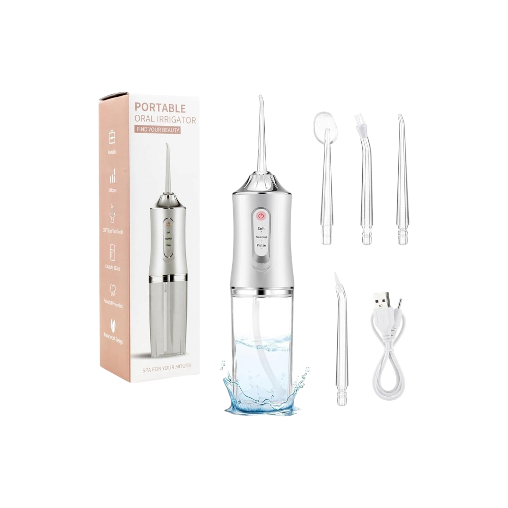 أدلايف جهاز تنظيف الأسنان اللاسلكي - أبيض 