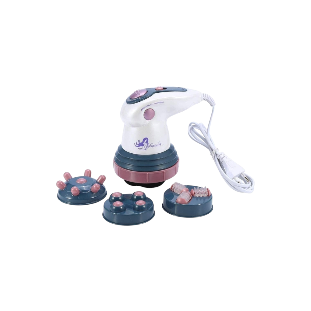 جينيريك جهـاز المســاج الكهربائي المطور بالأشعة تحت الحمراء - أبيض  