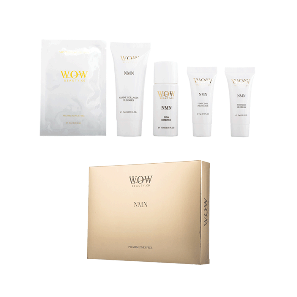 واو مجموعة العناية بالبشرة - 5 قطع