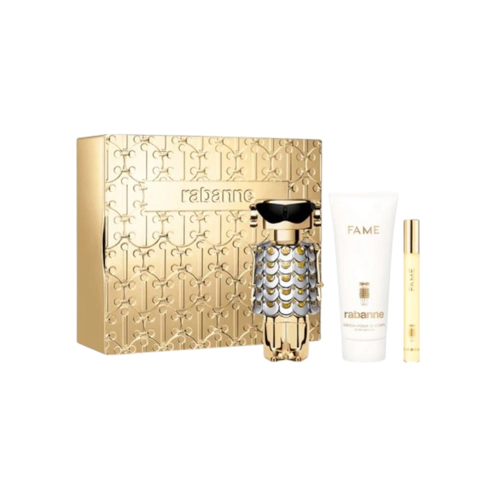 باكو رابان مجموعة عطر فيم الأصلي للنساء 80 مل + 10 مل + لوشن جسم معطر 100 مل