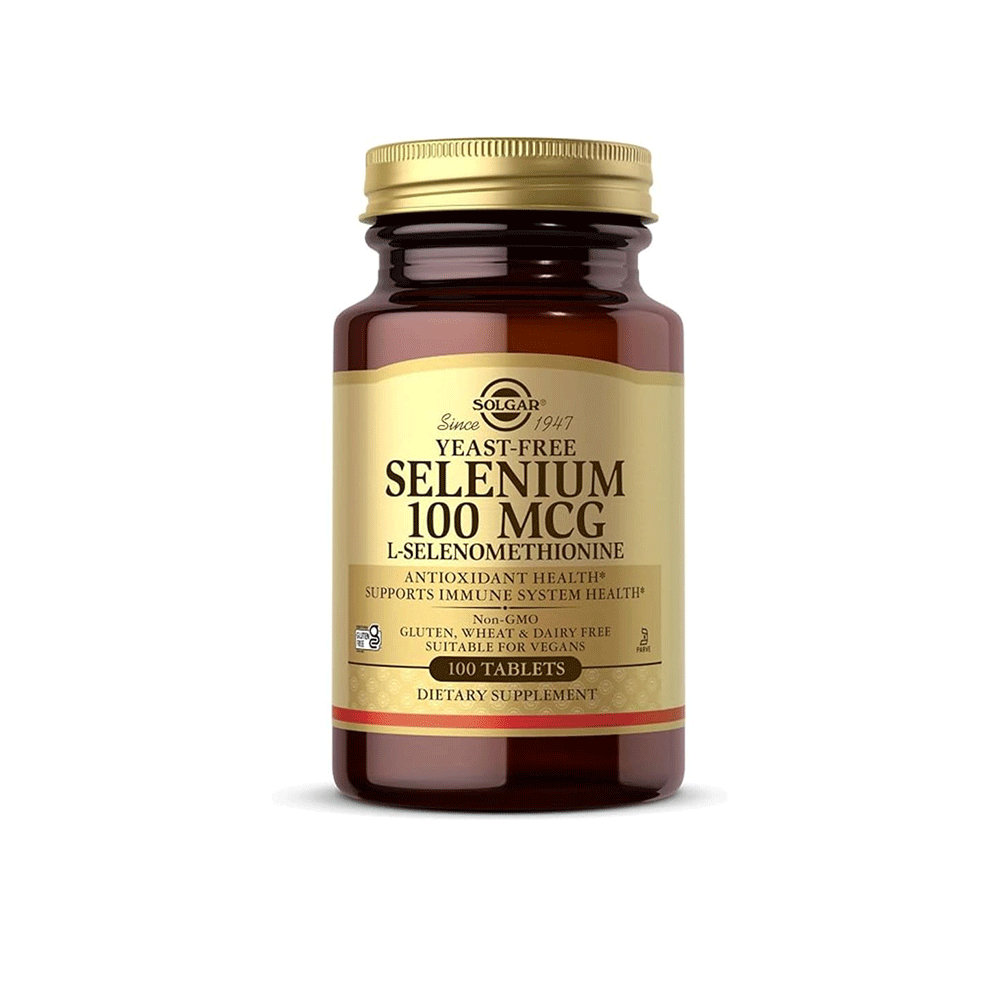 سولغار أقراص سيلينيوم 100 مكجم - 100 قرص