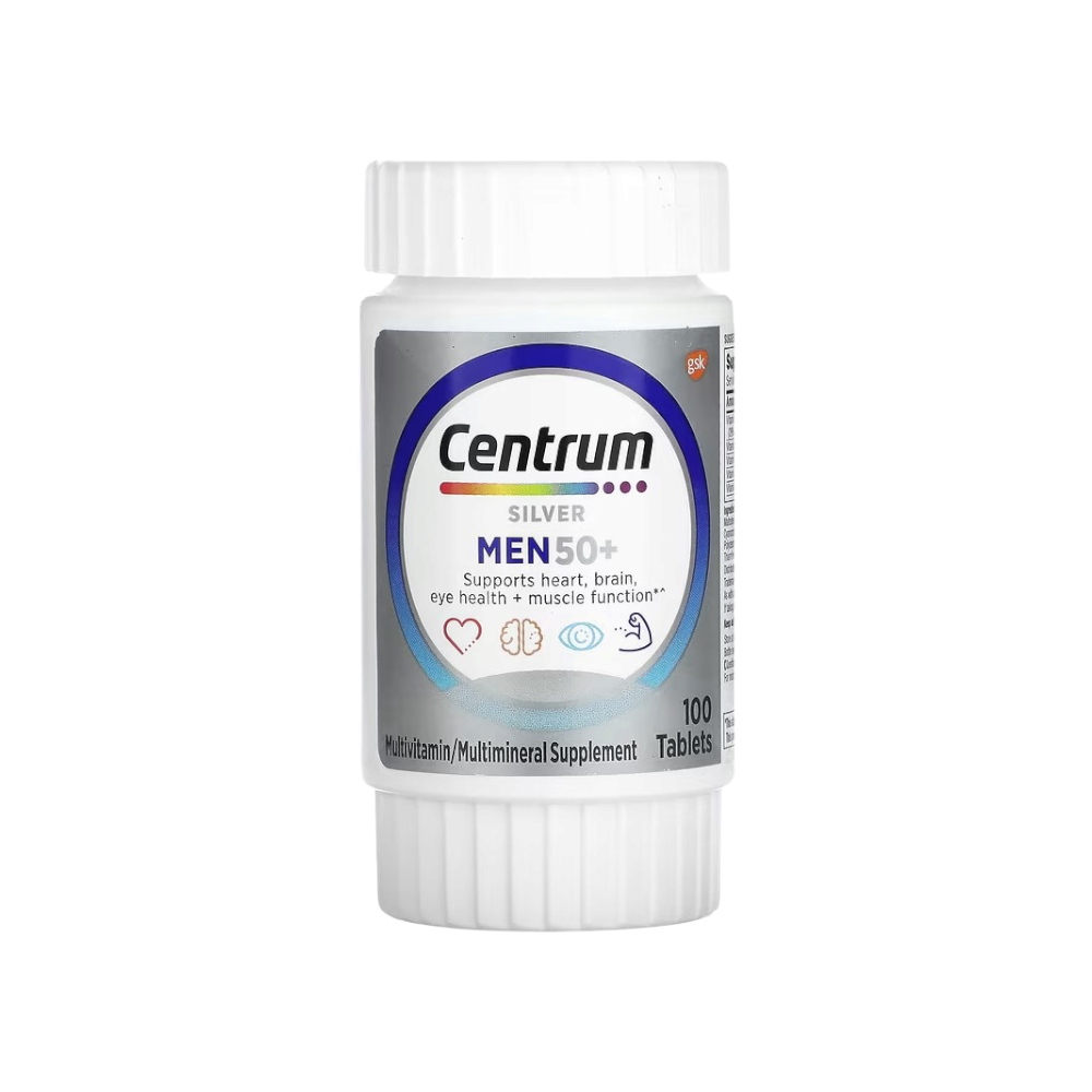 سنتروم سيلفر مين 50+ - 100 قرص