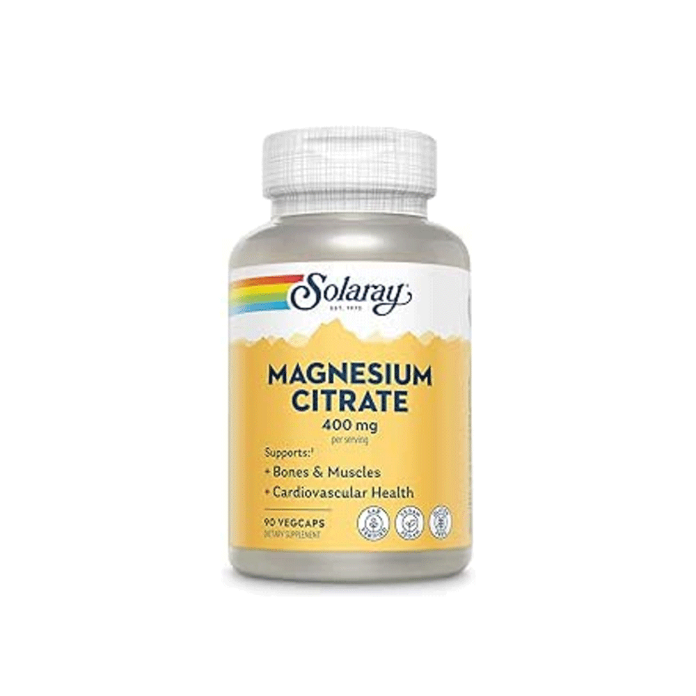 سولاراي سيترات المغنيسيوم 400 ملجم - 90 كبسولة نباتية