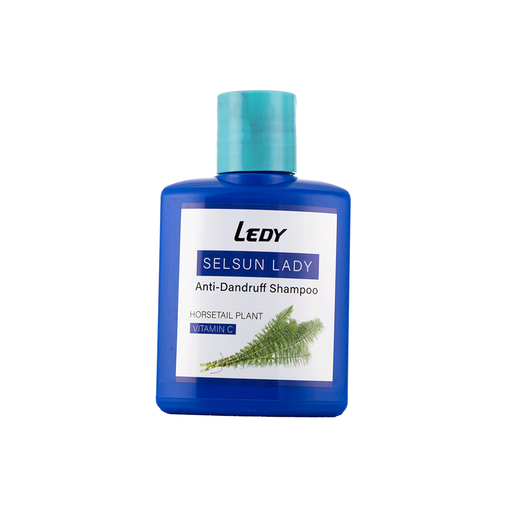 ليدي شامبو سيلسن ليدي ضد القشرة بنبات ذيل الحصان و فيتامين سي - 150 مل