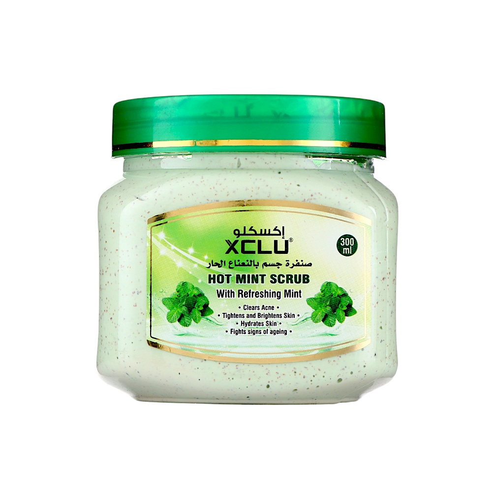 إكسكلو صنفرة جسم بالنعناع الحار - 300 مل