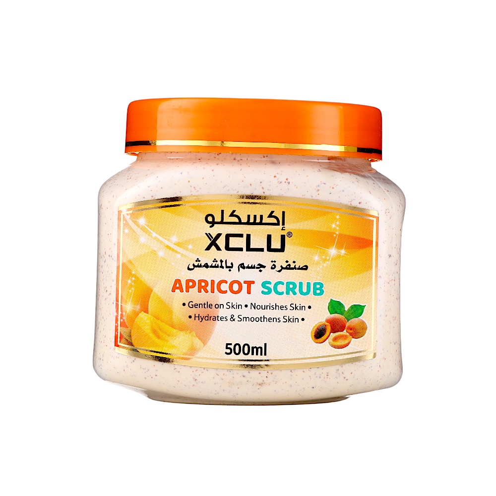 إكسكلو صنفرة جسم بالمشمش - 500 مل