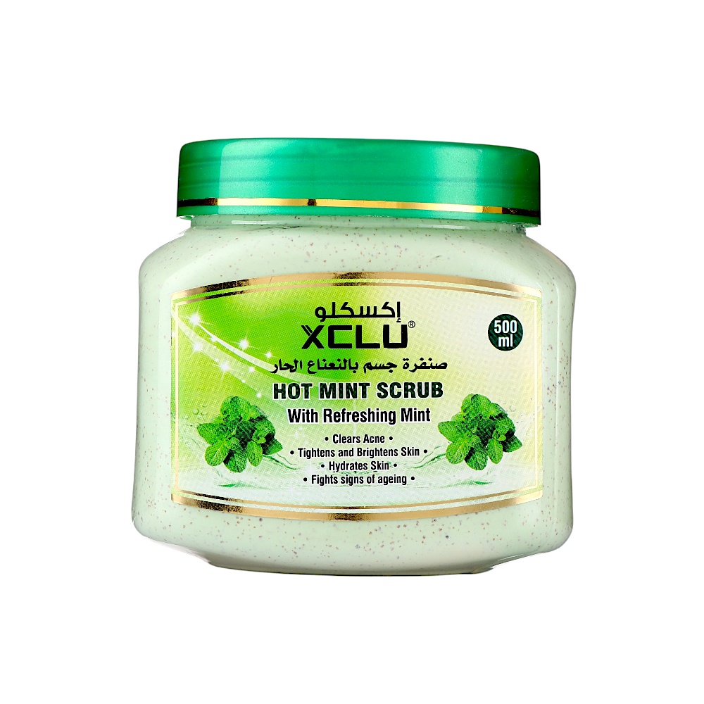 إكسكلو صنفرة جسم بالنعناع الحار - 500 مل