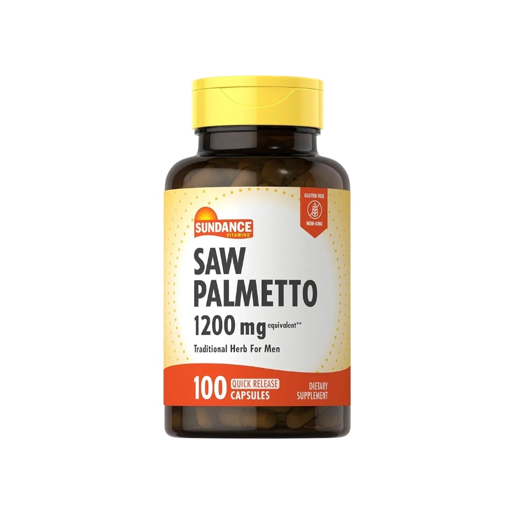 صندانس مكمل غذائي يحتوي على مستخلص نبات الساو بالميتو بتركيز 1200 مج 100 كبسولة