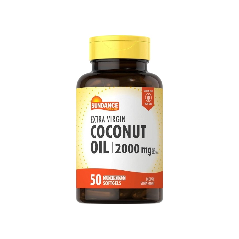 صندانس مكمل غذائي يحتوي على زيت جوز الهند النقي لتعزيز الصحة العامة 50 كبسولة