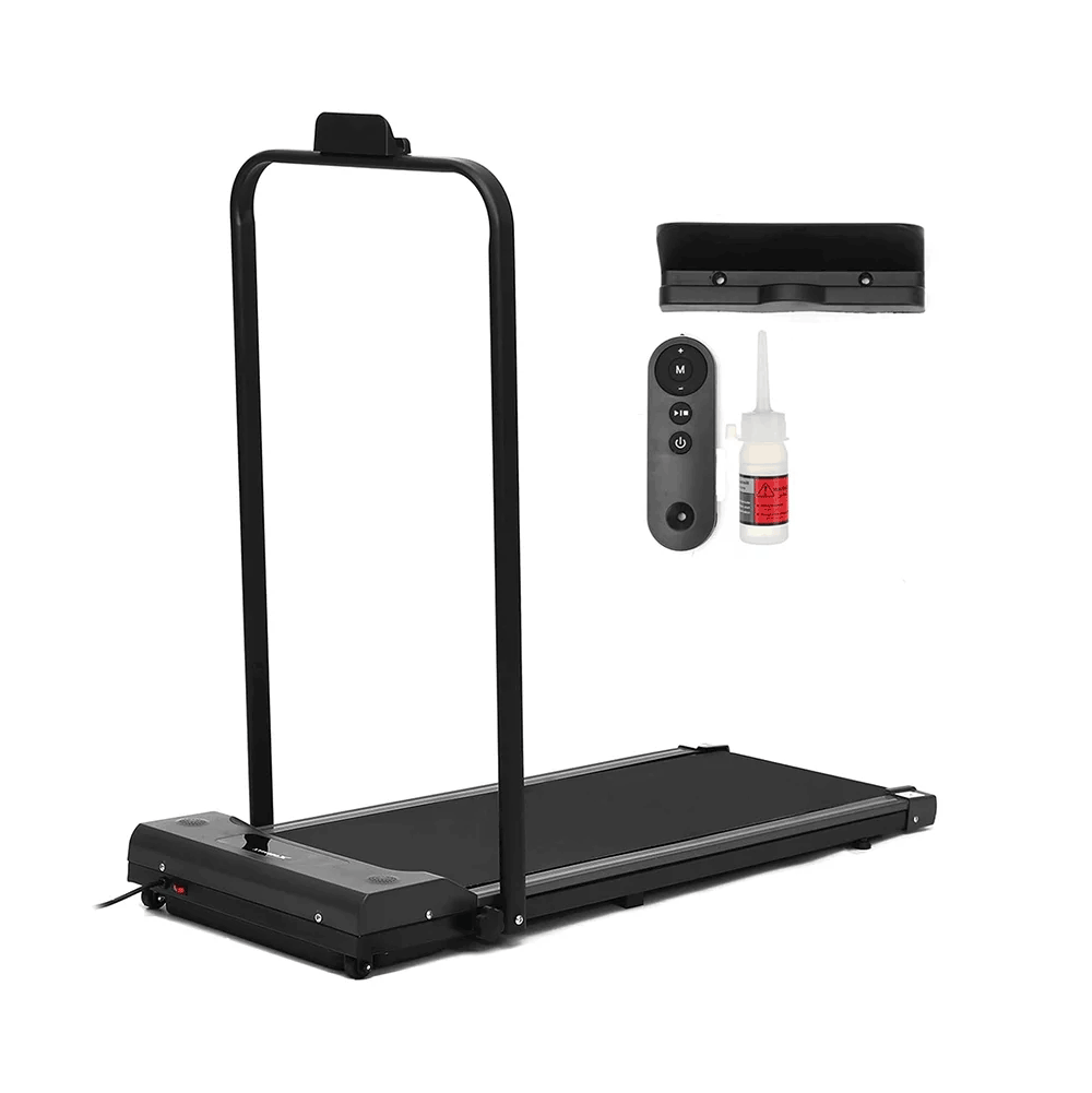 بي بي اف في جيه ار دي دي دي جهاز سير كهربائي قابل للطي لتمارين اللياقة البدنية - أسود