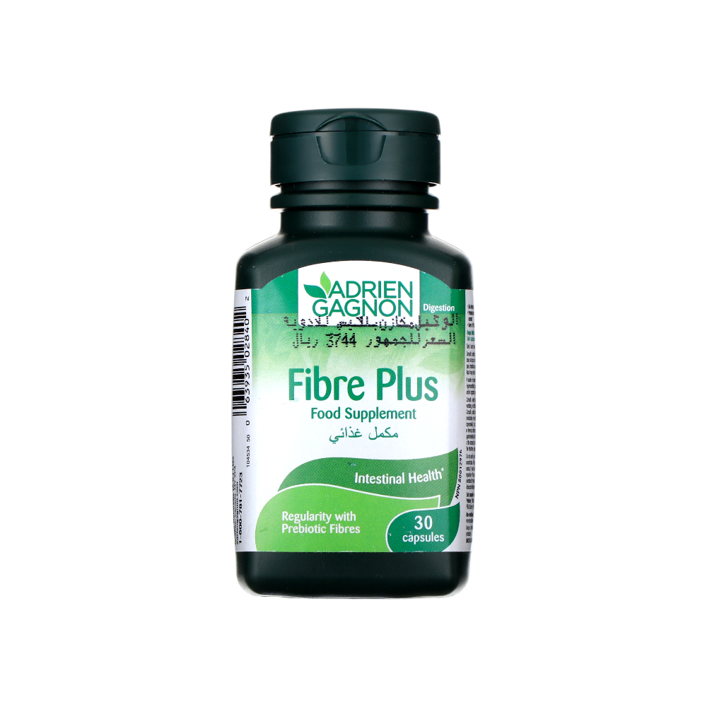 أدريان جاجنون فايبر بلس مكمل غذائي لدعم صحة الأمعاء - 30 كبسولة 