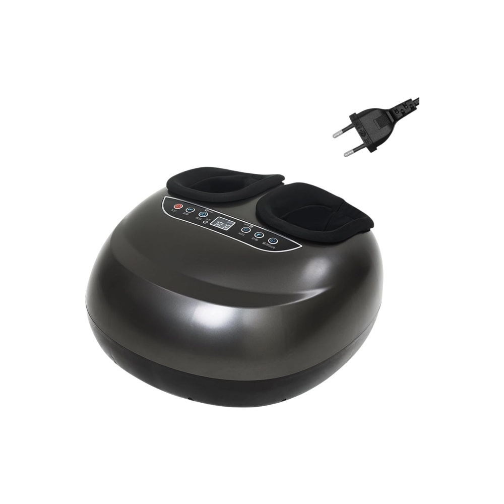 جهاز يرننج لايف تدليك القدم المحمول مع خاصية التسخين - أسود