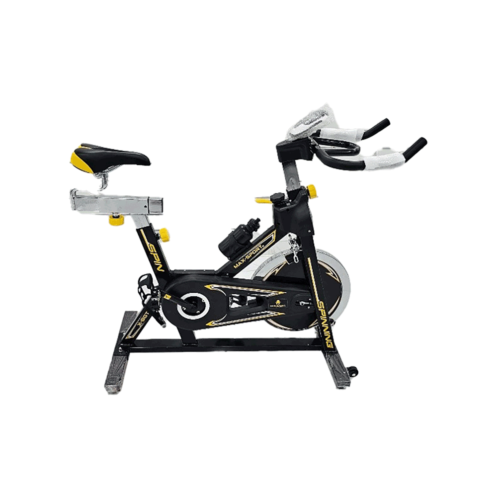 دراجة رياضية ميكانيكية قالنت ايليت برو للياقة البدنية وحرق السعرات الحرارية موديل GSB18HBTA-PT - أسود