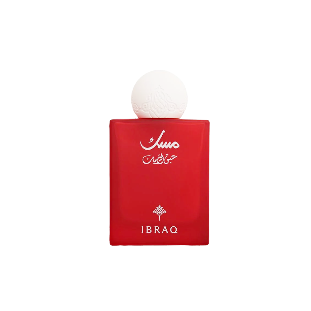 عطر ابراهيم القرشي مسك عبق الرمان بخلاصة الرمان ممسكة بالعنبر نسائي - 75 مل