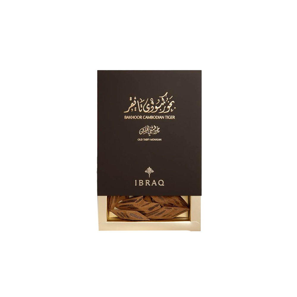 بخور إبراهيم القرشي كمبودي تايقرعود طبيعي محسن - 30جم