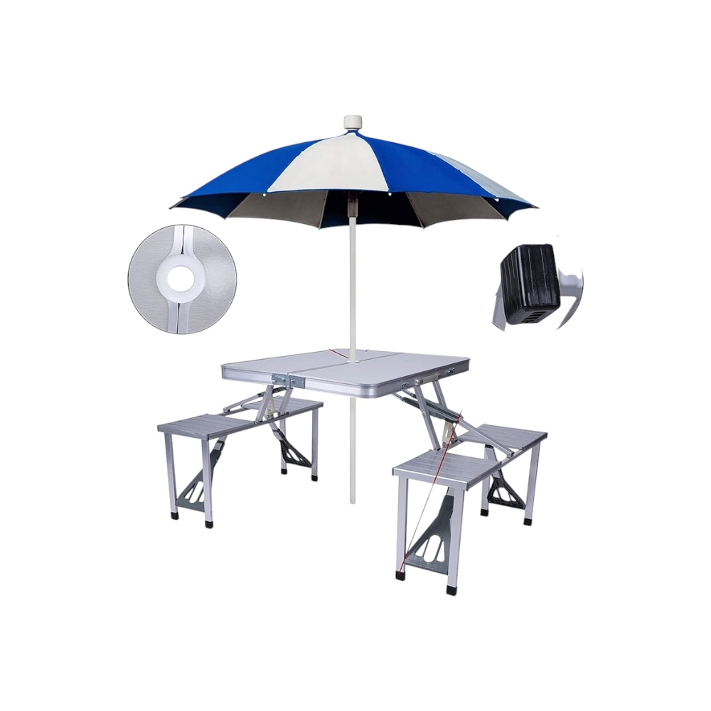 حقيبة استحمام للتخييم محمولة بسعة 40 لتر وبتقنية التسخين الشمسي - أسود