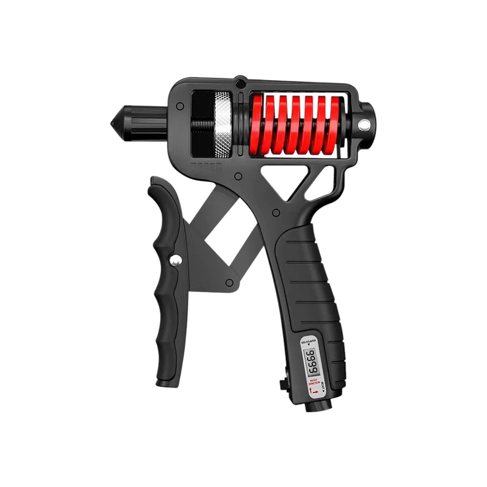 جهاز تقوية قبضة اليد أونا بتصميم مريح وبقوة مقاومة 5-165 كجم - أسود