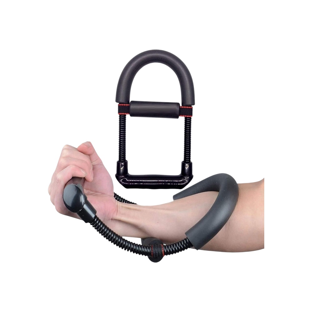 جهاز تقوية الساعد والمعصم آر إس إن بتصميم قابل للتعديل وبقوة مقاومة متغيرة - أسود